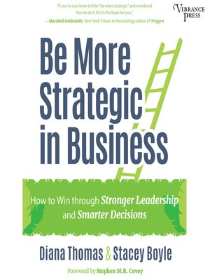 cover image of Be More Strategic in Business